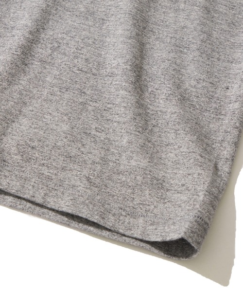 Healthknit(ヘルスニット)の「【Healthknit】TOMPKINS Jersey Crewneck S/S / トンプキン ジャージー クルーネックTシャツ(Tシャツ/カットソー・メンズ・ホワイト×ブラック/ブラック/カーキ/オフホワイト/ミント/ヘザーグレー/ネイビー・MEDIUM/LARGE/X-LARGE)」の22枚目の写真