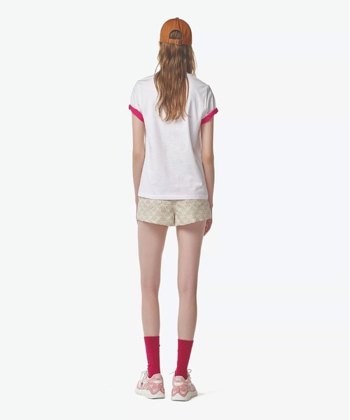 MCM(エムシーエム)の「ロゴ プリントTシャツ オーガニックコットン(Tシャツ/カットソー・メンズ・ホワイト・SMALL/MEDIUM)」の5枚目の写真