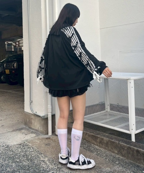 セール】RIBBON RIBBON JERSEY ブルゾン（ブルゾン）｜Candy Stripper