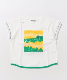 動物プリントTシャツ