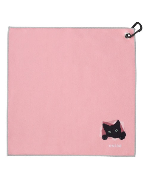 WEB限定】くっつきタオル '猫 ねこ にゃんこ”（ハンカチ/ハンドタオル