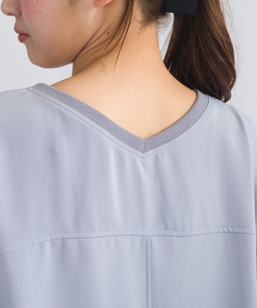 PICCIN(ピッチン)の「【セットアップ可能】ドルマンスリーブプルオーバー(Tシャツ/カットソー・レディース・ブラック/ライトグレー・M)」の6枚目の写真