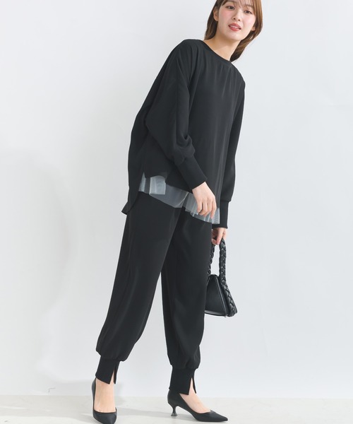 ohta♡ドルマンスリーブトップス セール】【セットアップ可能】ドルマンスリーブプルオーバー（T