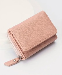 NOLITA LABORATORY（ノリータラボラトリー）の「【 NOLITA / ノリータ 】コンパクト 三つ折り財布 ソフトライチテクスチャー フェイクレザー ジッパー付き コインケース（財布）」