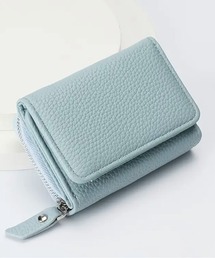 NOLITA LABORATORY（ノリータラボラトリー）の「【 NOLITA / ノリータ 】コンパクト 三つ折り財布 ソフトライチテクスチャー フェイクレザー ジッパー付き コインケース（財布）」