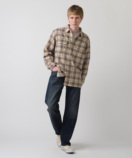 Levi's(リーバイス)の「Levi's/リーバイス JACKSON ワーカーシャツ(シャツ/ブラウス・メンズ・イエロー・S/M/L/XL)」の4枚目の写真