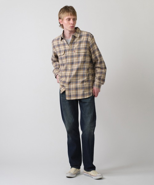 Levi's(リーバイス)の「Levi's/リーバイス JACKSON ワーカーシャツ(シャツ/ブラウス・メンズ・イエロー・S/M/L/XL)」の5枚目の写真