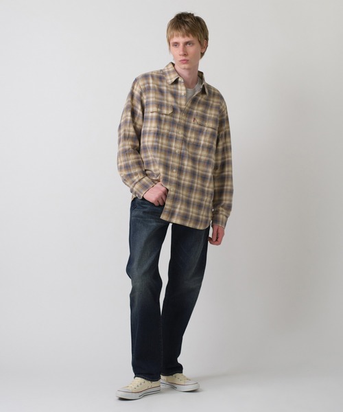 Levi's(リーバイス)の「Levi's/リーバイス JACKSON ワーカーシャツ(シャツ/ブラウス・メンズ・イエロー・S/M/L/XL)」の6枚目の写真