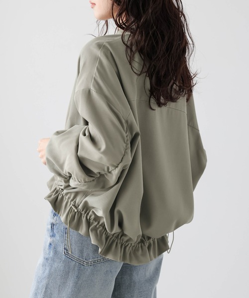 今日だけ価格　カプリシュレマージュ　アガウド　ギャザーブルゾン AGAWD/アガウド〉ギャザーブルゾン | CAPRICIEUX LE'MAGE(カプリ