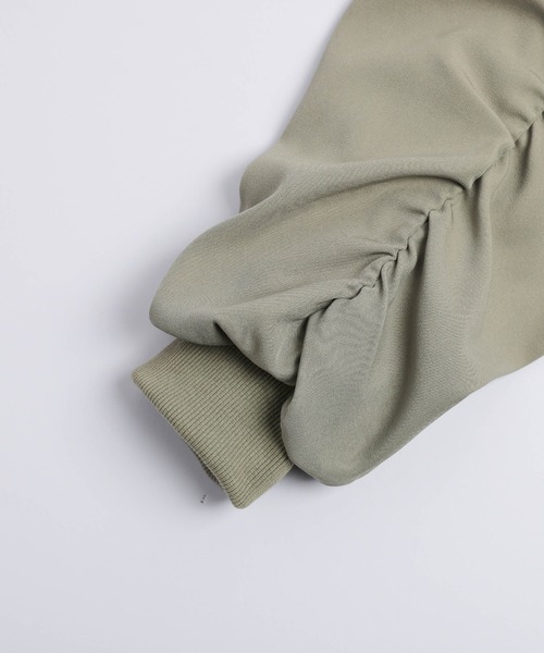 La-gemme（ラジェム）の「ドロスト ギャザーブルゾン（ブルゾン・レディース・ベージュ系その他/ブラック/カーキ・フリー）」の18枚目の写真