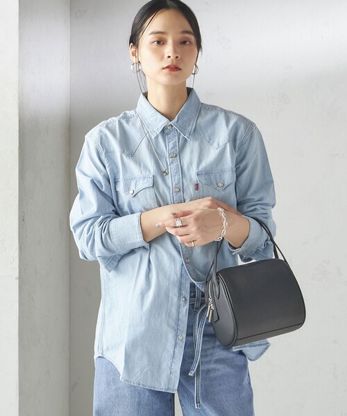 Levi's（リーバイス）の「Levi’s:BARSTOW WESTERNSTANDRAD（シャツ/ブラウス・レディース・ライトブルー・ONE SIZE）」の11枚目の写真
