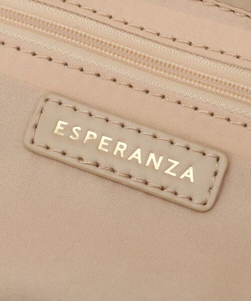 ESPERANZA（エスペランサ）の「キルティングショルダーバッグ（ショルダーバッグ・レディース・アイボリー/ブラック系8/ベージュ系8/ピンク系・FREE）」の19枚目の写真