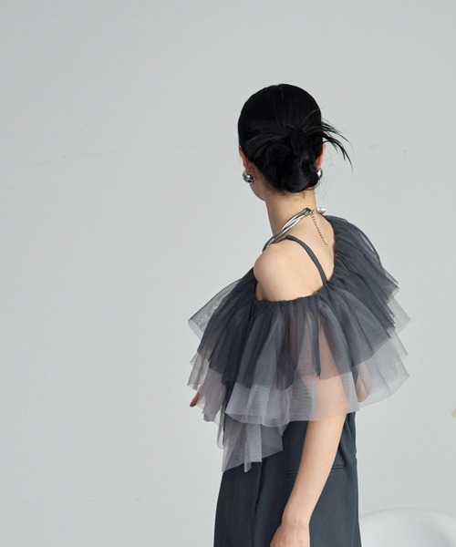 セール】チュールケープ+オールインワン（サロペット/オーバーオール