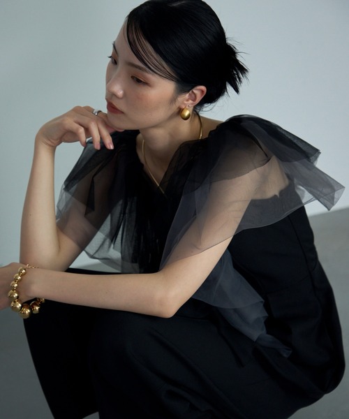 セール】チュールケープ+オールインワン（サロペット/オーバーオール