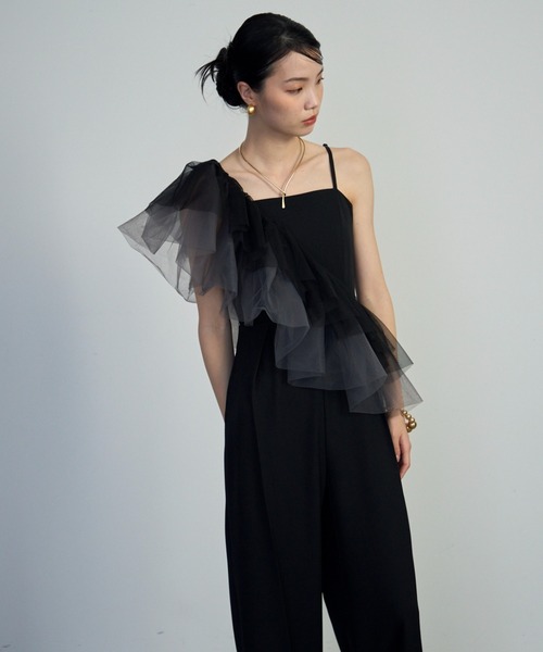 セール】チュールケープ+オールインワン（サロペット/オーバーオール