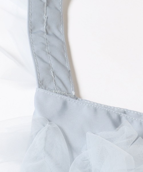 coca（coca）（コカ）の「チュールフリルバッグ（ショルダーバッグ・レディース・ブラック/ライトグレー・ONE SIZE）」の17枚目の写真