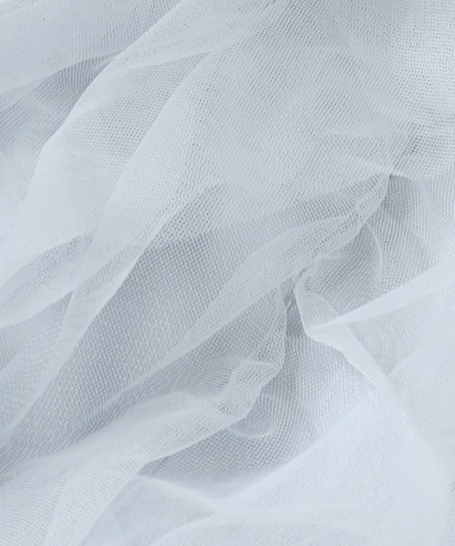 coca（coca）（コカ）の「チュールフリルバッグ（ショルダーバッグ・レディース・ブラック/ライトグレー・ONE SIZE）」の18枚目の写真