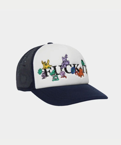 【美品】HUF ハフ キャップ 白黒 セール】HUF TRIP TRUCKER HAT / ハフ（キャップ）｜HUF（ハフ