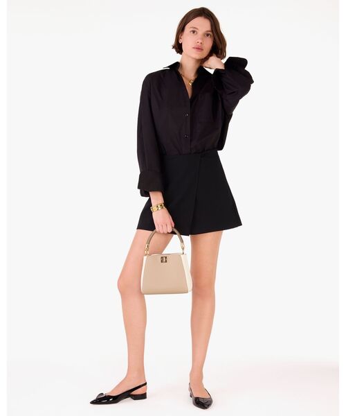 kate spade new york(ケイトスペード ニューヨーク)の「フィービー カラーブロック トップ ハンドル サッチェル(ハンドバッグ・レディース・ブラウン・ONESIZE)」の5枚目の写真