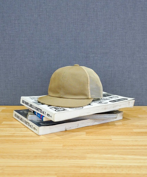 Mighty Shine(マイティシャイン)の「BRIDGE CAP TYPE1 MESH(キャップ・メンズ・ベージュ/ブラウン/ブラック/カーキ・L/M)」の2枚目の写真