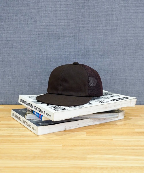 Mighty Shine(マイティシャイン)の「BRIDGE CAP TYPE1 MESH(キャップ・メンズ・ベージュ/ブラウン/ブラック/カーキ・L/M)」の1枚目の写真