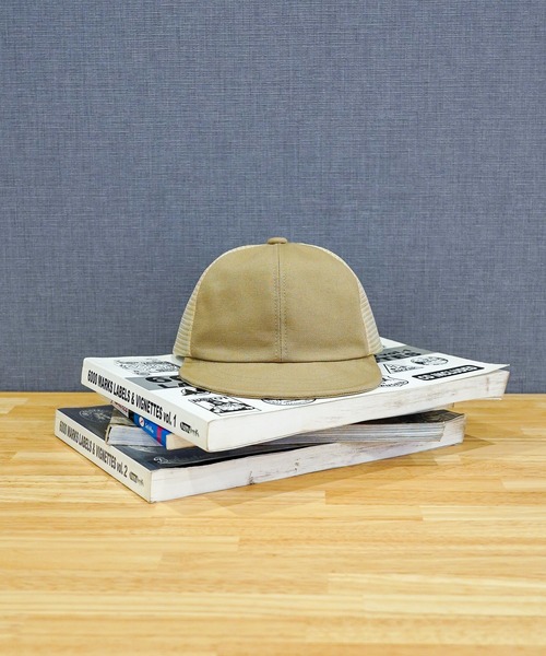 Mighty Shine(マイティシャイン)の「BRIDGE CAP TYPE1 MESH(キャップ・メンズ・ベージュ/ブラウン/ブラック/カーキ・L/M)」の17枚目の写真
