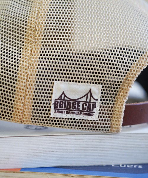 Mighty Shine(マイティシャイン)の「BRIDGE CAP TYPE1 MESH(キャップ・メンズ・ベージュ/ブラウン/ブラック/カーキ・L/M)」の5枚目の写真
