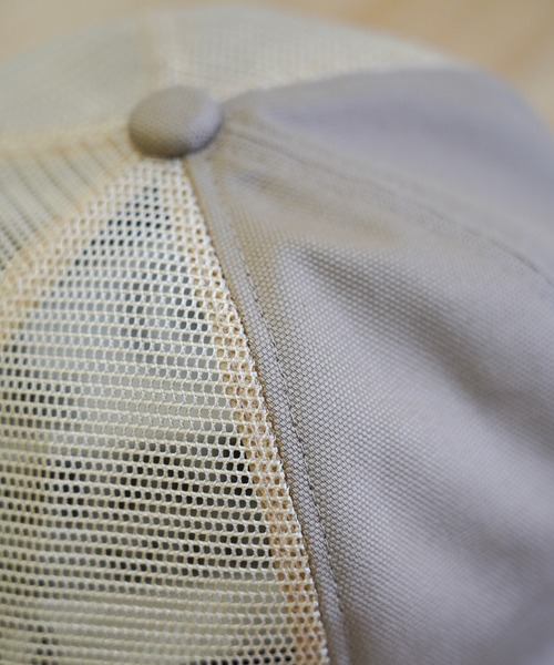 Mighty Shine(マイティシャイン)の「BRIDGE CAP TYPE1 MESH(キャップ・メンズ・ベージュ/ブラウン/ブラック/カーキ・L/M)」の6枚目の写真