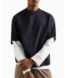 ARMANI EXCHANGE | 【A|X アルマーニ エクスチェンジ】BE マーセライズドコットン 半袖トップス(Tシャツ/カットソー)