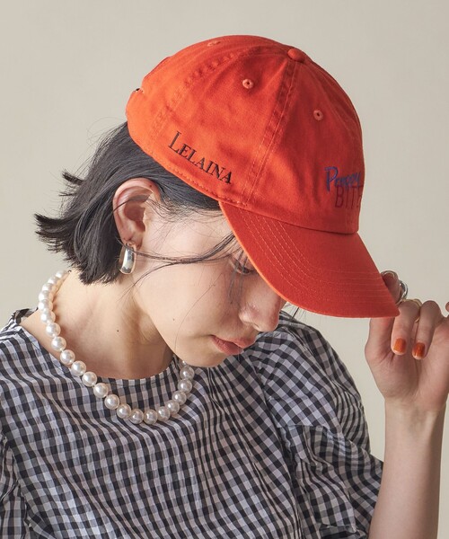 SHIPS（シップス）の「SHIPS NINE CASE:エンブロイダリー キャップ（キャップ・レディース・ブラック/ブルー/オレンジ/ホワイト・ONE SIZE）」の11枚目の写真
