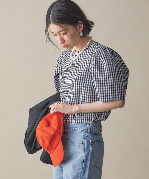 SHIPS（シップス）の「SHIPS NINE CASE:エンブロイダリー キャップ（キャップ・レディース・ブラック/ブルー/オレンジ/ホワイト・ONE SIZE）」の15枚目の写真