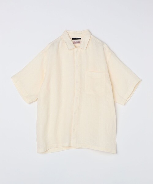 SHIPS(シップス)の「SHIPS: リネン パナマ ウィークエンド ショートスリーブ シャツ(シャツ/ブラウス・メンズ・ホワイト/ダークグレー/ケリーグリーン・SMALL/MEDIUM/LARGE/X-LARGE)」の17枚目の写真