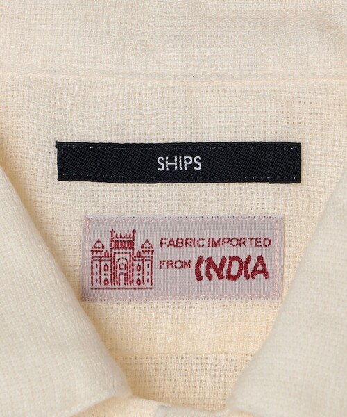 SHIPS(シップス)の「SHIPS: リネン パナマ ウィークエンド ショートスリーブ シャツ(シャツ/ブラウス・メンズ・ホワイト/ダークグレー/ケリーグリーン・SMALL/MEDIUM/LARGE/X-LARGE)」の20枚目の写真