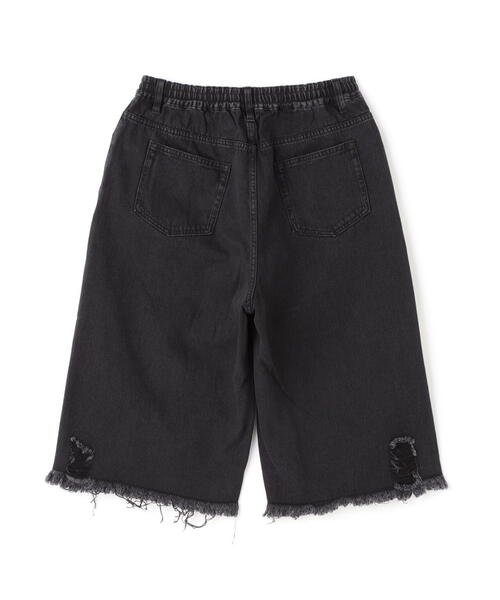 DANKE SCHON（ダンケシェーン）の「【WEB＆DEPOT限定】DankeSchon/ダンケシェーン/DESTOROY DENIM SHORTS（その他パンツ・レディース・グレー/ブラック・M/S/L）」の5枚目の写真