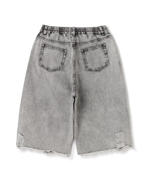 DANKE SCHON（ダンケシェーン）の「【WEB＆DEPOT限定】DankeSchon/ダンケシェーン/DESTOROY DENIM SHORTS（その他パンツ・レディース・グレー/ブラック・M/S/L）」の21枚目の写真