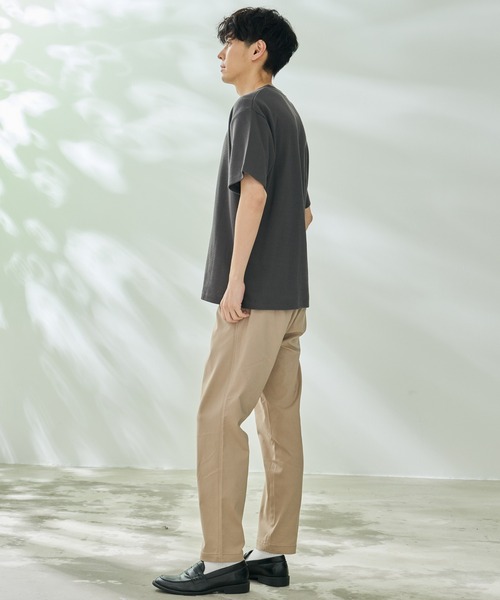 Arnold Palmer（アーノルドパーマー）の「ハニカムワッフル シェア ヘンリーネック Tシャツ（Tシャツ/カットソー・レディース・チャコールグレー/ライトベージュ/アイボリー・L/LL/M/S/XS）」の20枚目の写真