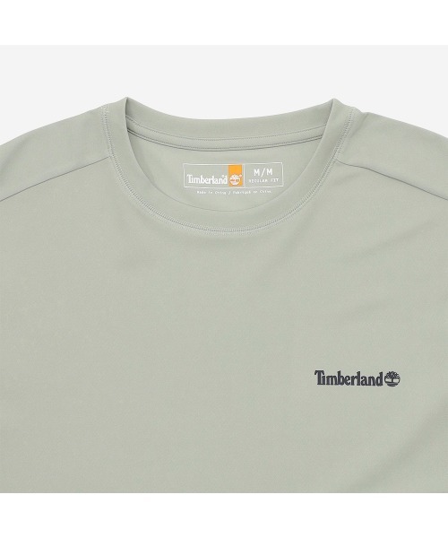 Timberland（ティンバーランド）の「半袖 クイック ドライ Tシャツ メンズ（Tシャツ/カットソー・メンズ・セージグリーン・XX-LARGE/X-LARGE/MEDIUM/LARGE）」の3枚目の写真