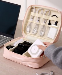 SHEPP（シープ）の「【トラベル/コスメ/ケーブル整理にオススメ】大容量トラベルポーチ（ポーチ）」