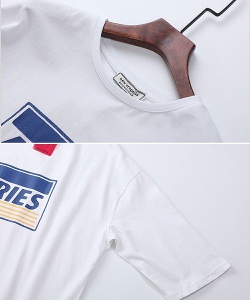 maison de LATIR(メゾンドラティール)の「夏服メンズライクなサイズ感が可愛いオーバーサイズロゴT 二の腕も日差しもさりげなくカバー◎半袖Tシャツ(Tシャツ/カットソー・レディース・ブラック/ホワイト/パープル・M/L/XL)」の15枚目の写真