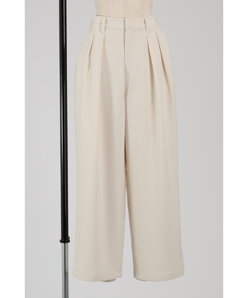 2タックワイドパンツ