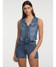 GUESS JEANS | GUESS JEANS Denim Vest デニム ベスト レディース(ベスト)