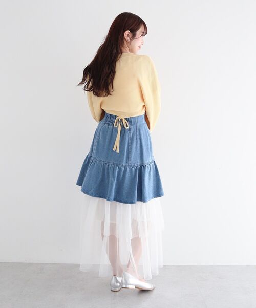 dazzlin（ダズリン）の「dazzlin ニットボレロ（カーディガン/ボレロ・レディース・イエロー/ネイビー/オフホワイト・FREE）」の18枚目の写真