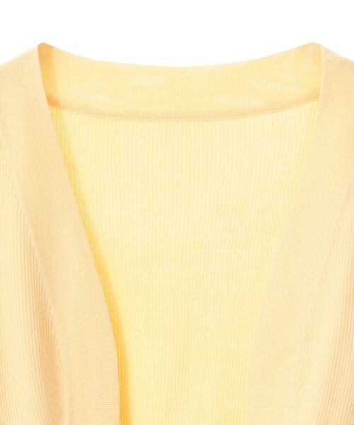 dazzlin（ダズリン）の「dazzlin ニットボレロ（カーディガン/ボレロ・レディース・イエロー/ネイビー/オフホワイト・FREE）」の11枚目の写真