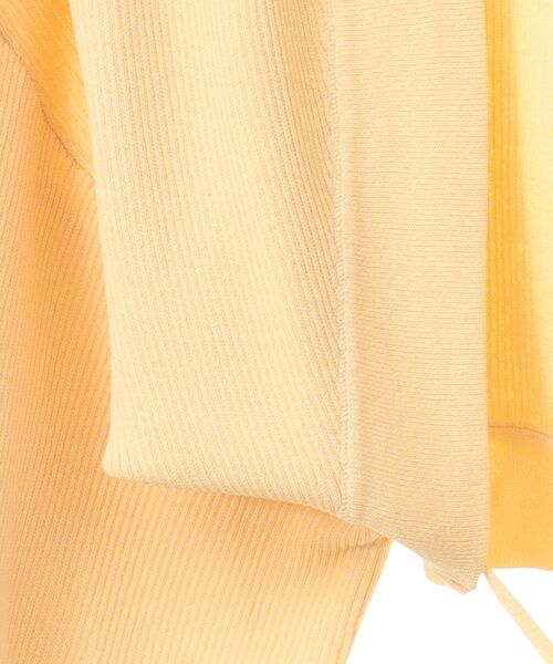 dazzlin（ダズリン）の「dazzlin ニットボレロ（カーディガン/ボレロ・レディース・イエロー/ネイビー/オフホワイト・FREE）」の9枚目の写真