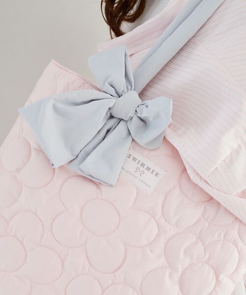 MAJESTIC LEGON（マジェスティックレゴン）の「SWIMMERコラボ パファーバッグ（ショルダーバッグ・レディース・ブルー/ピンク・FREE）」の8枚目の写真