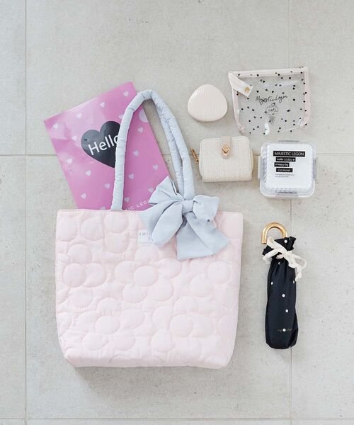 MAJESTIC LEGON（マジェスティックレゴン）の「SWIMMERコラボ パファーバッグ（ショルダーバッグ・レディース・ブルー/ピンク・FREE）」の10枚目の写真