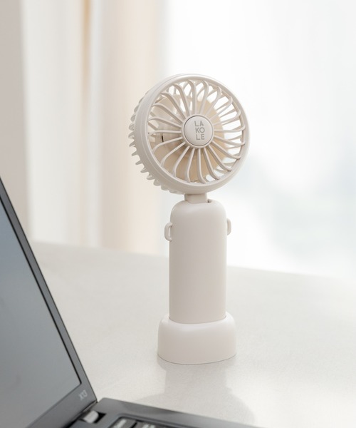 LAKOLE（ラコレ）の「静音&アロマファン / 284561（生活家電・レディース・アイボリー/チャコールグレー・FREE）」の2枚目の写真