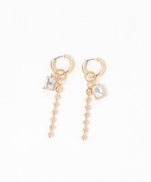 niko and... | ボールチェーンストーンピアス(ピアス(両耳用))