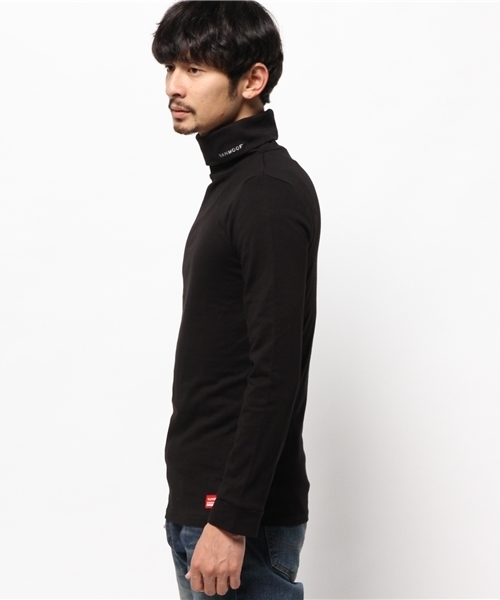 WHO'S WHO gallery（フーズフーギャラリー）の「【VANMOOF】タートルネックカットソー（Tシャツ/カットソー・メンズ・ホワイト/ブラック・MEDIUM/LARGE）」の7枚目の写真