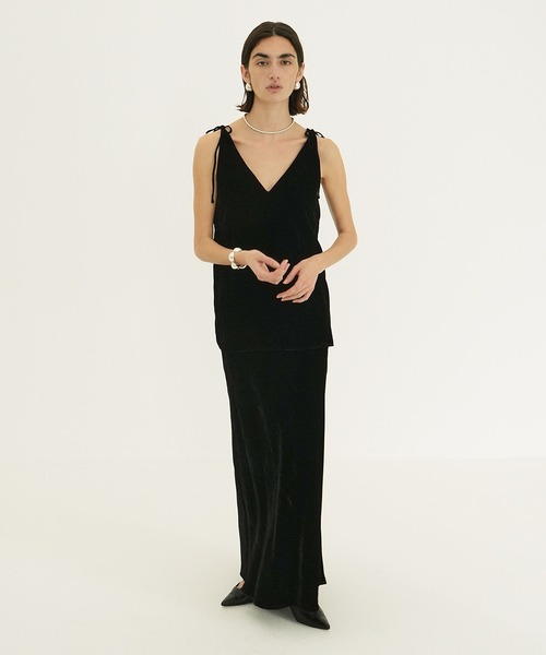 新品未使用　CLANE VELOUR MERMAID LINE SKIRT CLANE(クラネ)のVELOUR MERMAID LINE SKIRT通販 | 集英社HAPPY